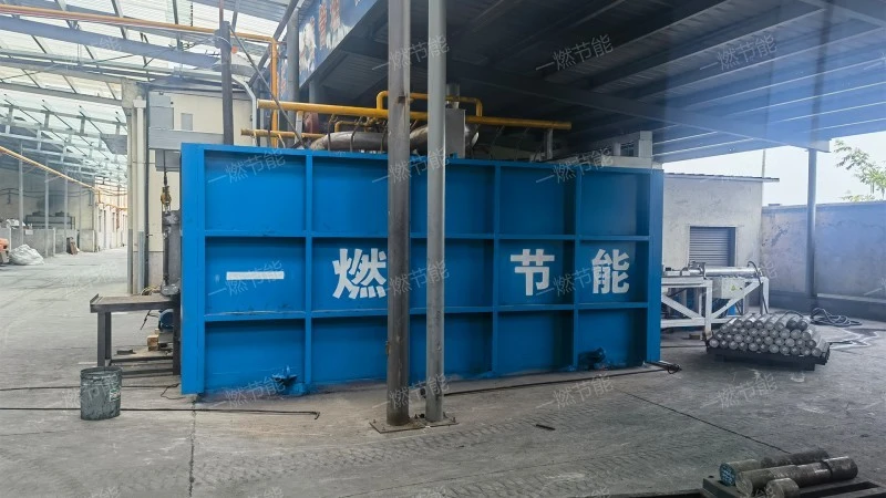 Large scale through forging furnace