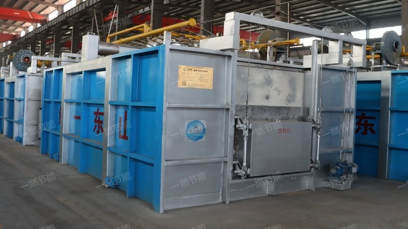 Environmentally friendly through heating furnace