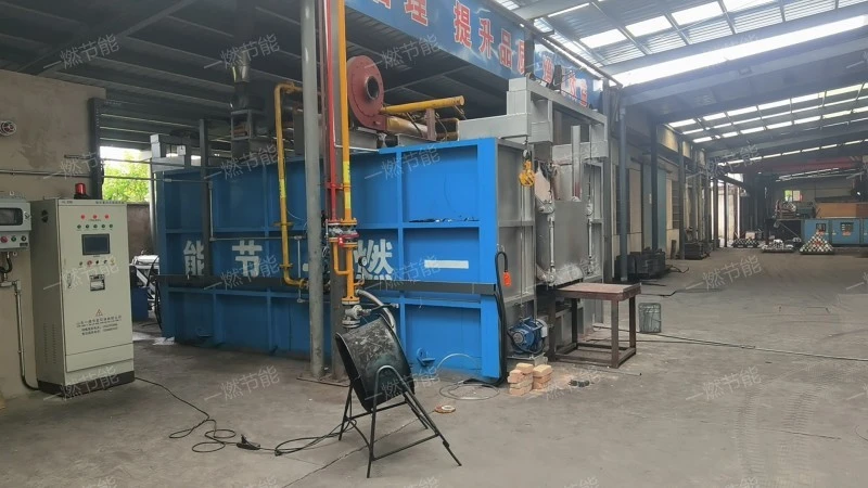 Environmentally friendly through forging furnace