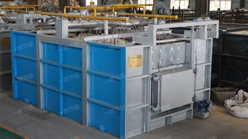 Environmentally friendly through forging furnace