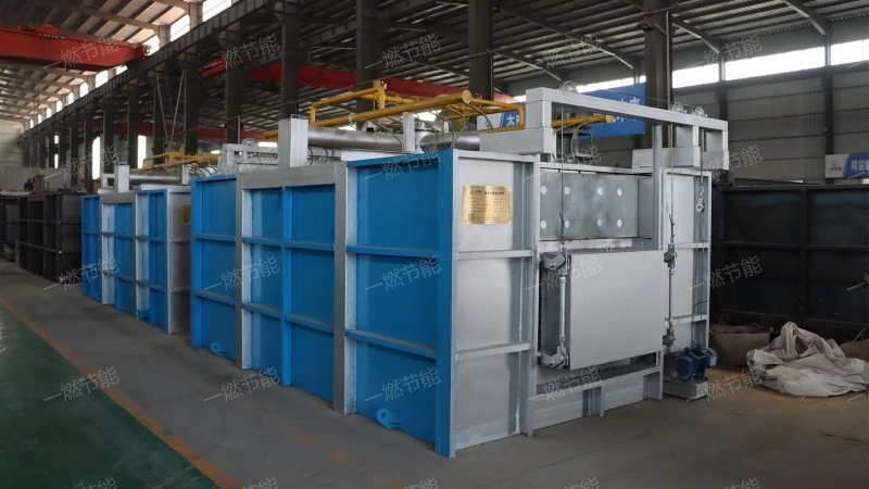 Regenerative burner penetrates the heating furnace