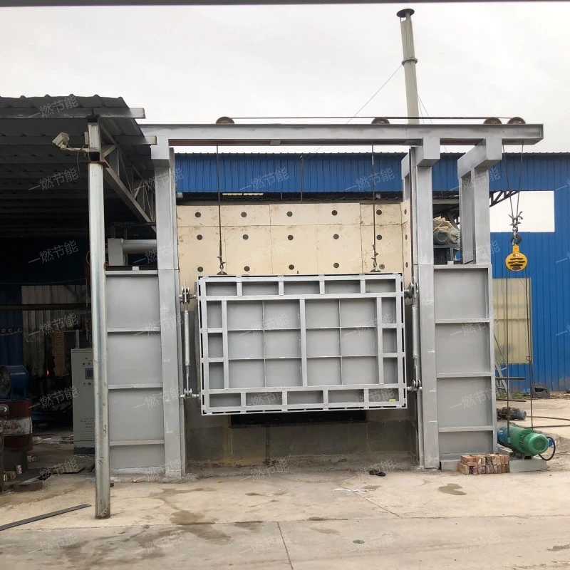 Natural gas regenerative through forging furnace