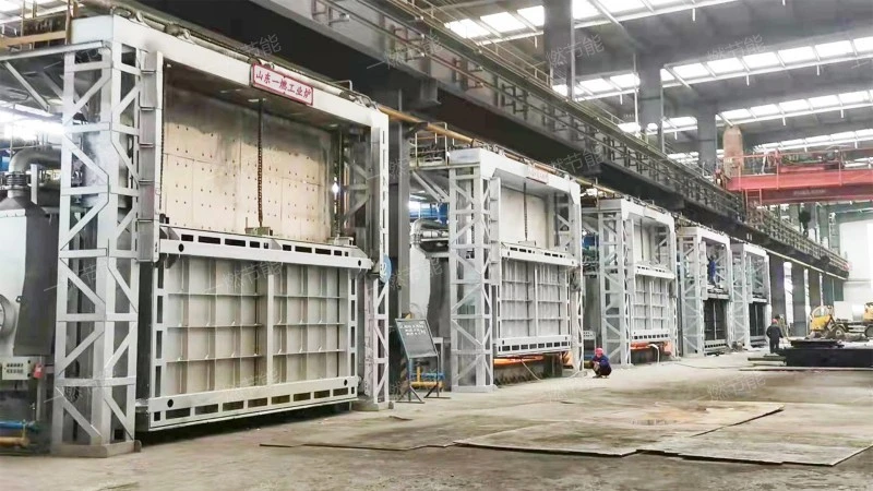 Multi tube heating furnace