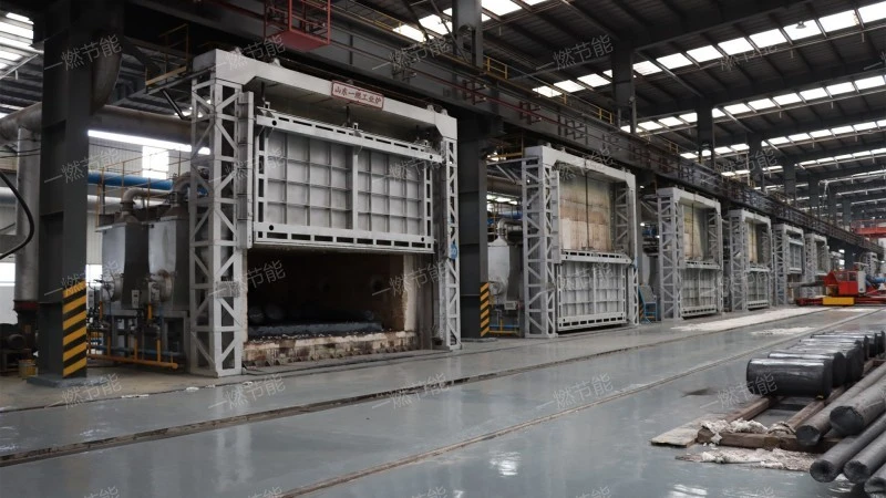 Automatic temperature control tube heating furnace