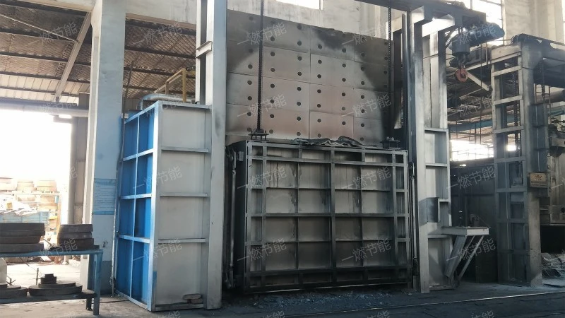 Double chamber rapid heating furnace