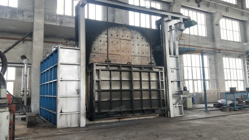 Round tube industrial furnace