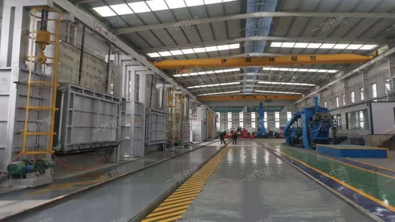 Double chamber type normalizing furnace