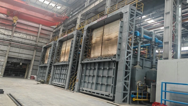 Round tube annealing furnace