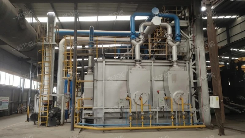 Gas tube quenching furnace