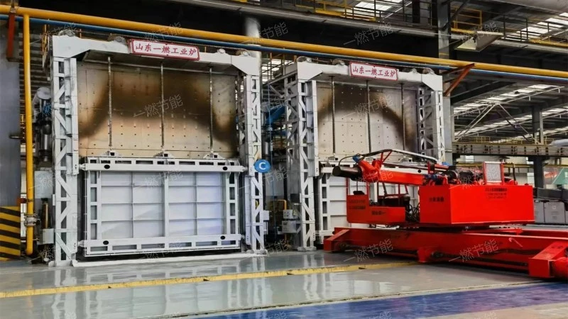Large tube furnace