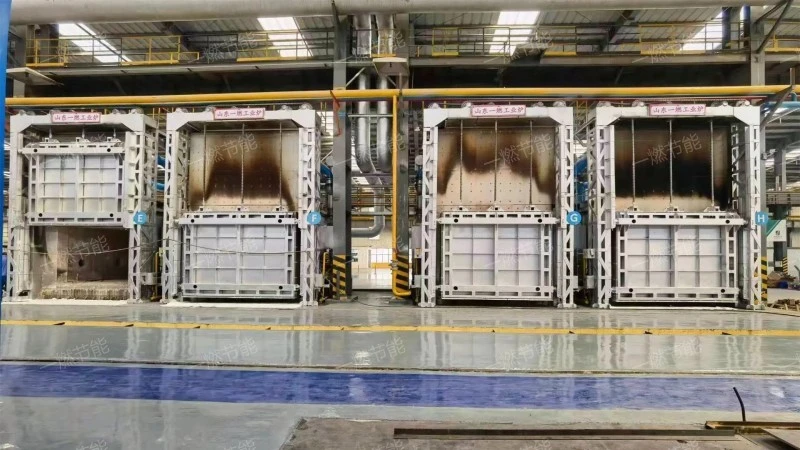 Natural gas thermal storage tubular roaster