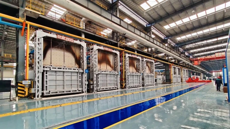 Round tube bright annealing furnace