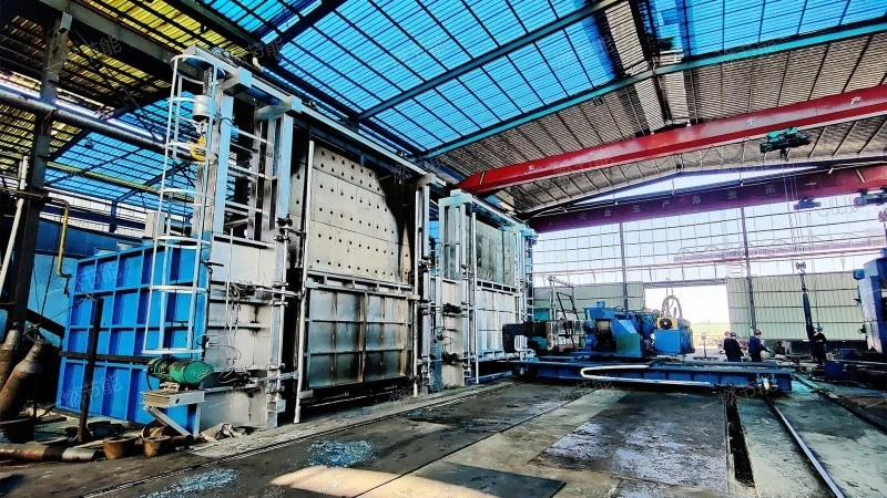 Forging furnace box type