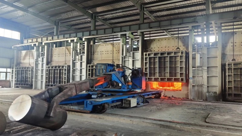Cylindrical tube quenching furnace