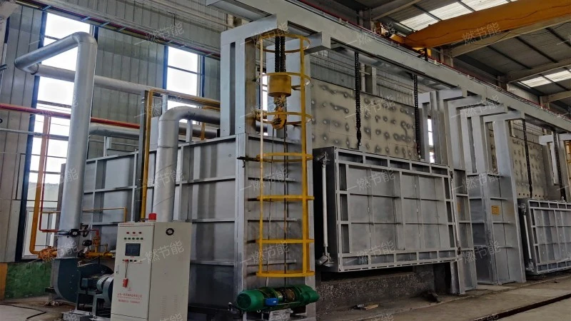 Double chamber heat treatment furnace