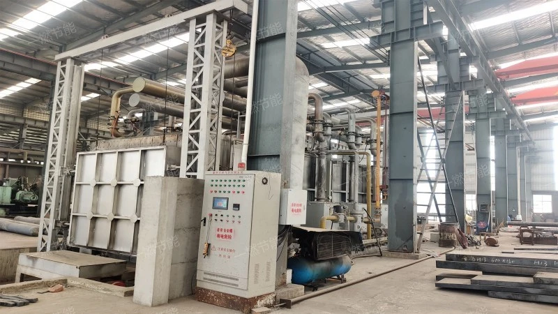 Automatic temperature control stepper industrial furnace