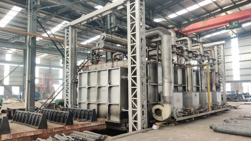 Plate heating furnace