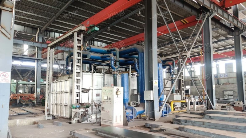 Forging and quenching industrial furnace