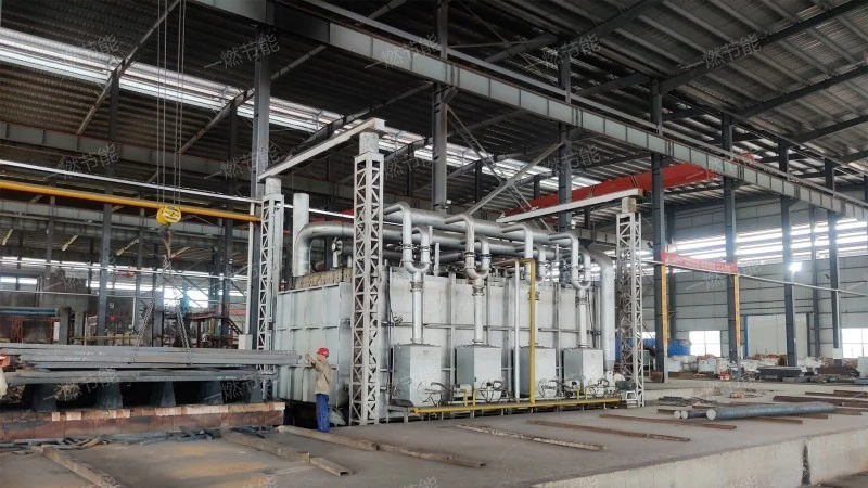 Forging and quenching industrial furnace