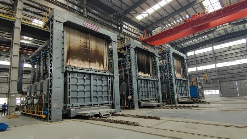 Plate heating furnace