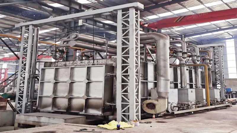 Forging and quenching industrial furnace