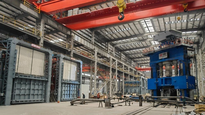 Automatic temperature control stepper industrial furnace