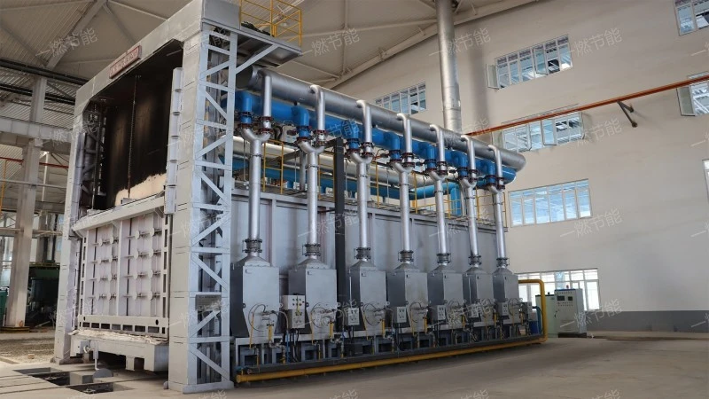 Chain track continuous annealing furnace