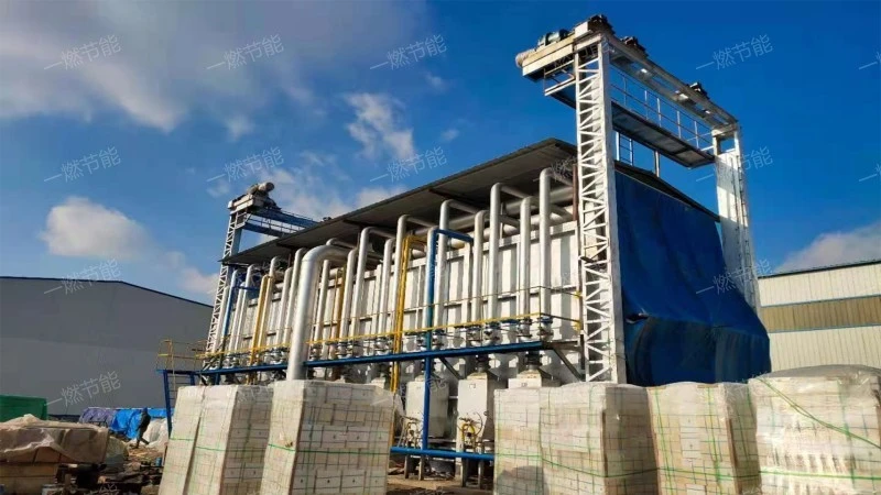 Rotary quenching heat treatment furnace