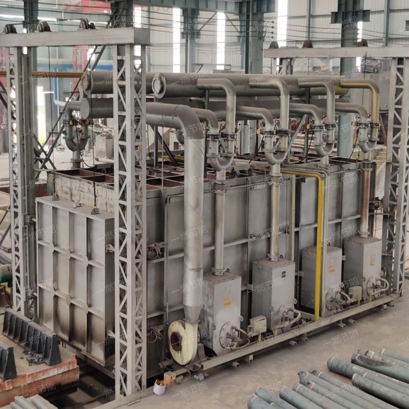 Introduction to Metal Heat Treatment Natural Gas Trolley Furnace and heating furnace working principle