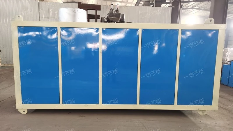 Roaster tail gas denitrification system